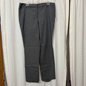 New York & Company Women's Gray Straight Leg Pants